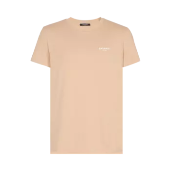 Футболка Balmain Flock 'Light Beige/Natural', загар
