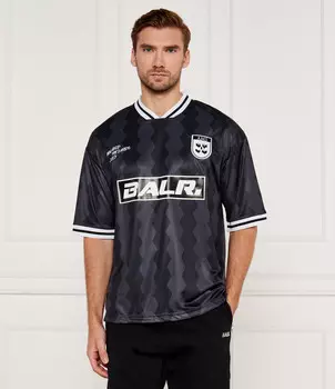 Футболка BALR. The Club Box Fit Jersey Regular Fit, цвет grafite