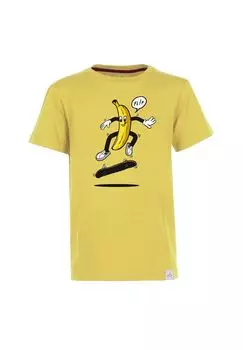 Футболка-банан с флипом Band of Rascals, желтый