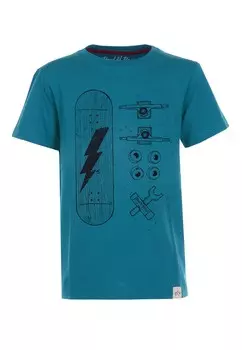 Футболка Band of Rascals Skate Parts, бензиновый