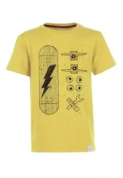 Футболка Band of Rascals Skate Parts, желтый
