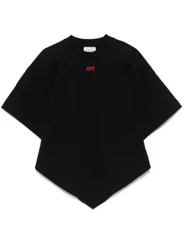 Футболка-бандана цвета «Off-White», черный