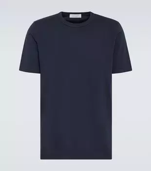 Футболка Bandeira из хлопкового джерси Gabriela Hearst, синий