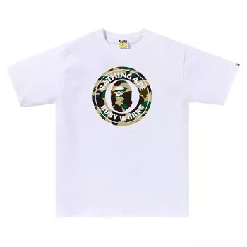 Футболка BAPE 1st Camo Busy Works 'White', белый