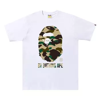 Футболка BAPE 1st Camo By Bathing Ape Tee, цвет White/Yellow