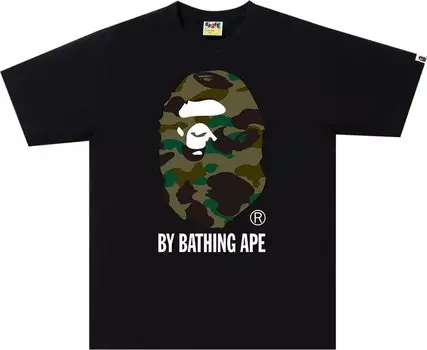 Футболка BAPE 1st Camo By Bathing Ape Tee 'Black/Green', черный