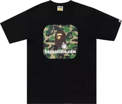 Футболка BAPE ABC Camo (Online Exclusive) 'Black', черный
