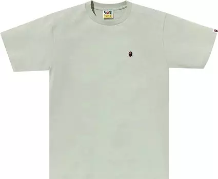 Футболка BAPE Ape Head One Point 'Green', зеленый