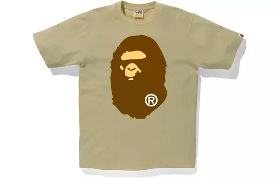 Футболка BAPE Ape Head SS22 A Bathing Ape, белый
