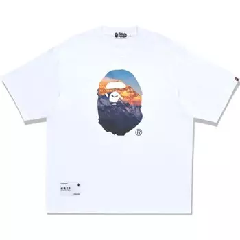 Футболка Bape Ape World Series унисекс A Bathing Ape, черный