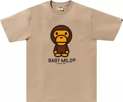Футболка BAPE Baby Milo 'Beige', загар