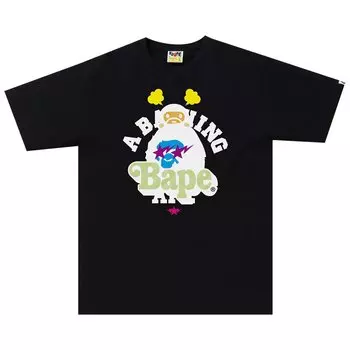 Футболка BAPE & Baby Milo Черная