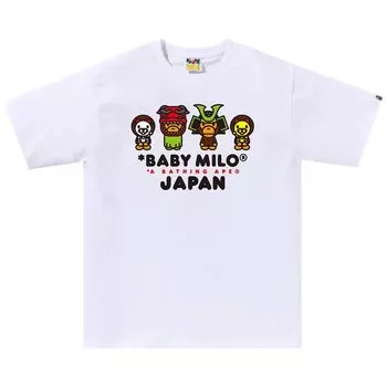Футболка BAPE Baby Milo Japan 'White', белый