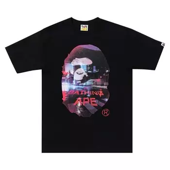 Футболка BAPE Back Street, черная