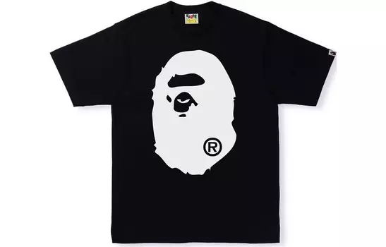 Футболка BAPE Bicolor Big Ape Head SS22 A Bathing Ape, белый