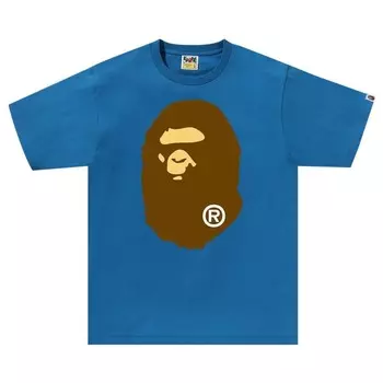 Футболка BAPE Big Ape Head Tee, синий