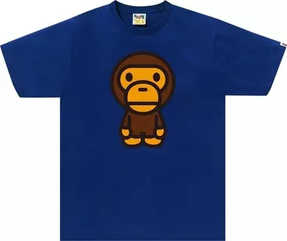 Футболка BAPE Big Baby Milo 'Blue', синий