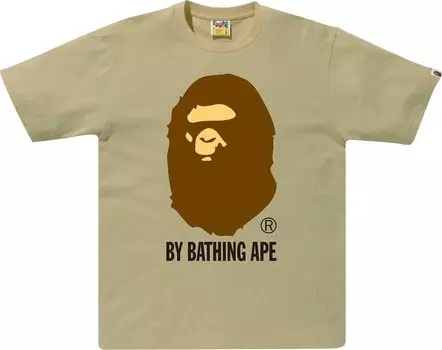 Футболка BAPE By Bathing Ape Tee 'Beige', загар