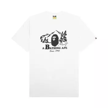 Футболка BAPE Camp, Белая