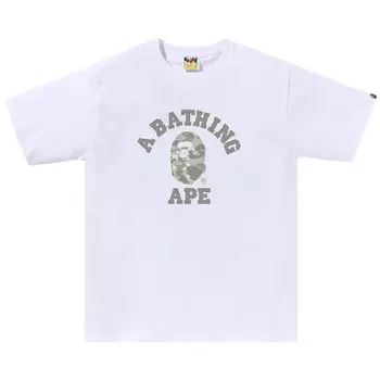 Футболка BAPE City Camo College Tee, белый