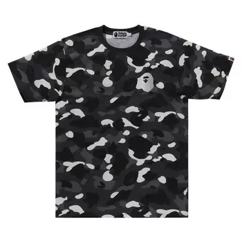 Футболка BAPE City Camo Large Ape Head Tee, черный