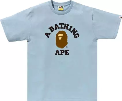 Футболка BAPE College 'Sax', синий