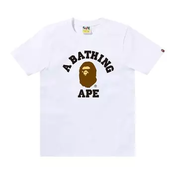Футболка BAPE College Tee, белый