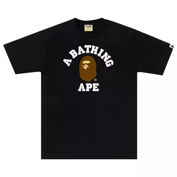 Футболка BAPE College Tee, черный