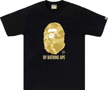 Футболка BAPE Color Camo By Bathing Ape 'Black', черный