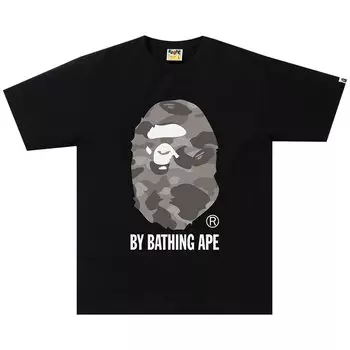 Футболка BAPE Color Camo Черный/Серый