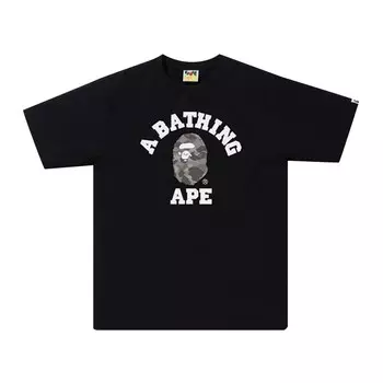 Футболка BAPE Color Camo, Черный/Серый