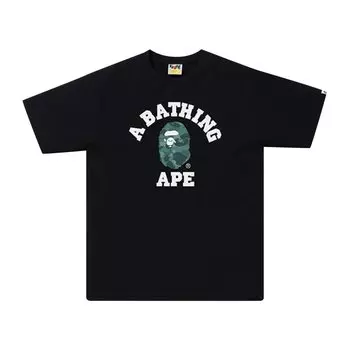 Футболка BAPE Color Camo, Черный/Зеленый