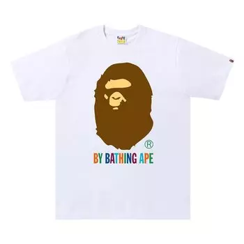 Футболка BAPE Colors By A Bathing Ape Tee 'White/Multicolor', белый