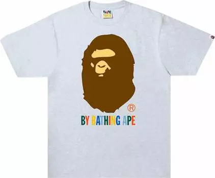 Футболка Bape Colors By Bathing Ape, серый