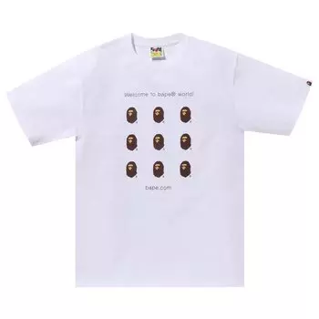 Футболка BAPE .Com 'White', белый