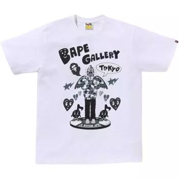 Футболка Bape Gallery X Chocomoo A BATHING APE, белый