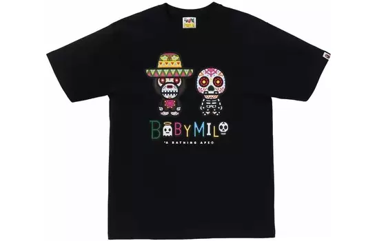 Футболка BAPE Halloween Baby Milo A Bathing Ape, белый