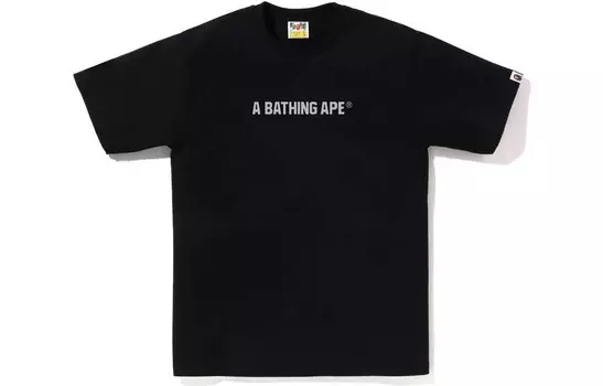 Футболка BAPE Honeycomb Camo Bape Busy Works A Bathing Ape, черный