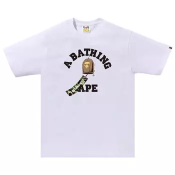 Футболка BAPE Japanese Wind Chimes College Tee, белый