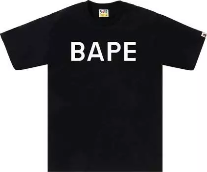 Футболка BAPE Logo 'Black', черный