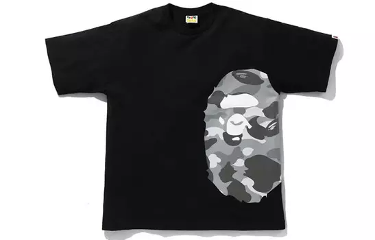 Футболка Bape мужская A Bathing Ape, белый/серый