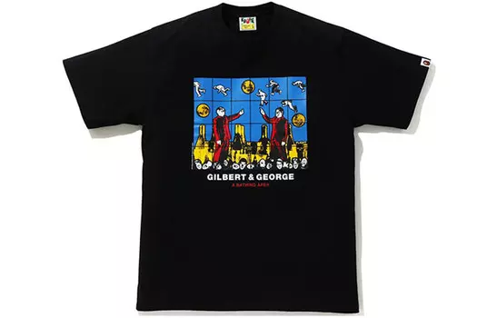 Футболка Bape мужская A Bathing Ape, черный