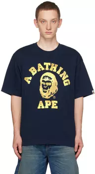 Футболка BAPE Navy College