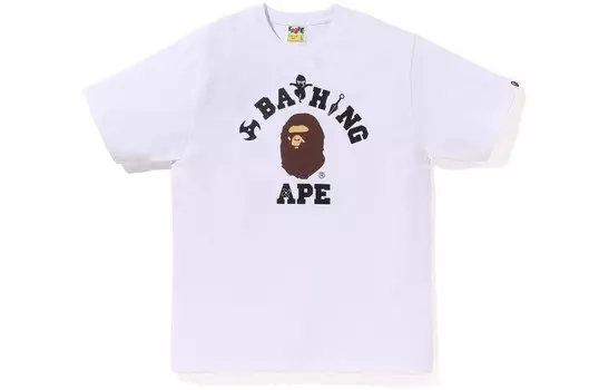 Футболка BAPE Ninja College A Bathing Ape, черный