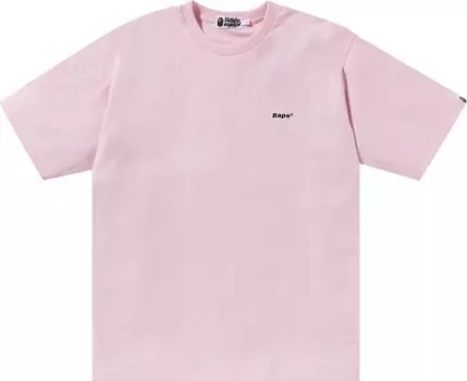 Футболка BAPE One Point Relaxed Fit 'Pink', розовый