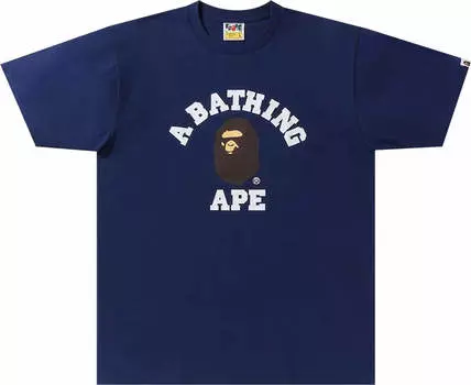 Футболка Bape Online Exclusive College, синий