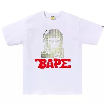 Футболка BAPE Pictonerius 'White', белый