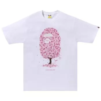Футболка BAPE Sakura 'White', белый