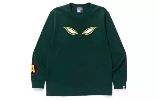 Футболка BAPE Shadow L/S A Bathing Ape, белый