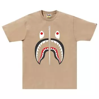 Футболка BAPE Shark 'Beige', загар